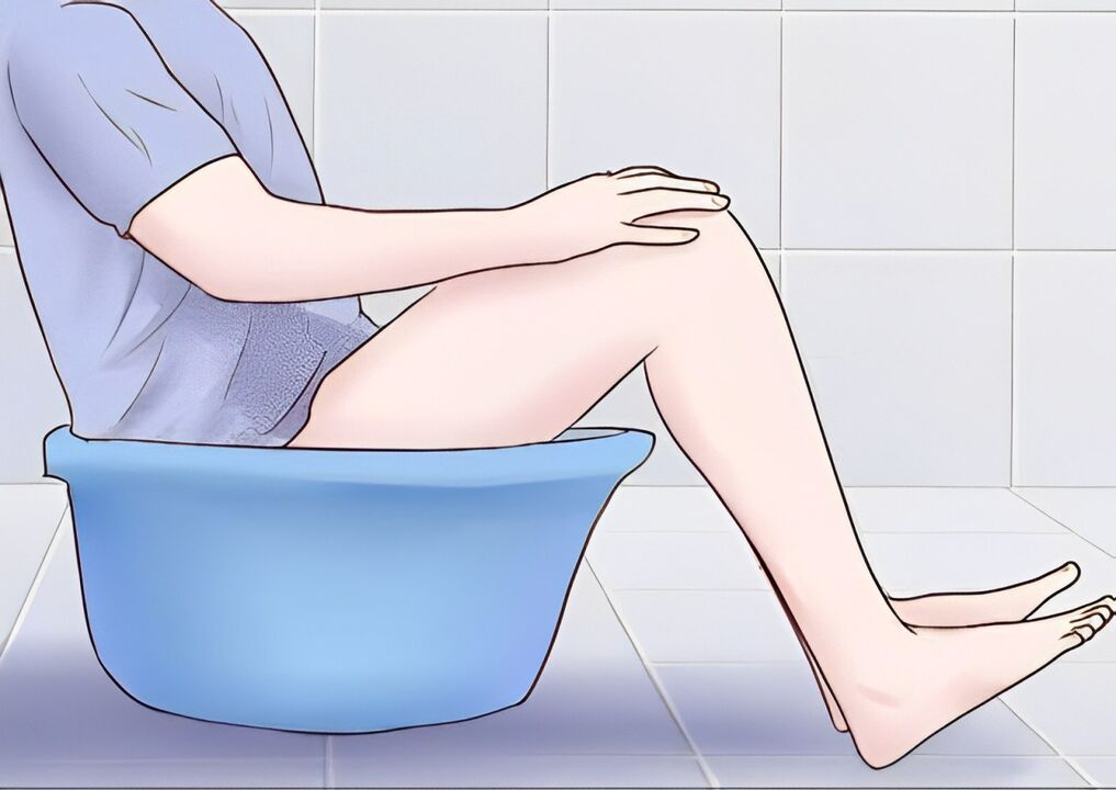 water procedure for the penis